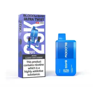 Mr Blue / Blueberry Cherry Cranberry | Bloody Bar Ultra Twist 20K Disposable Vape